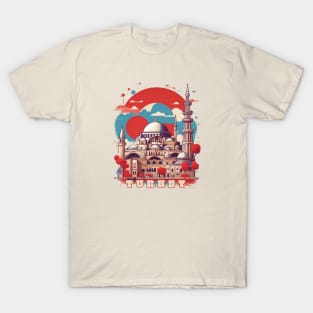 Vintage Travel Turkey Design T-Shirt